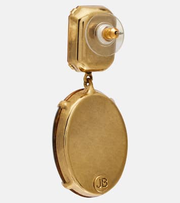 Xiomara crystal-embellished gold-plated earrings | Jennifer Behr