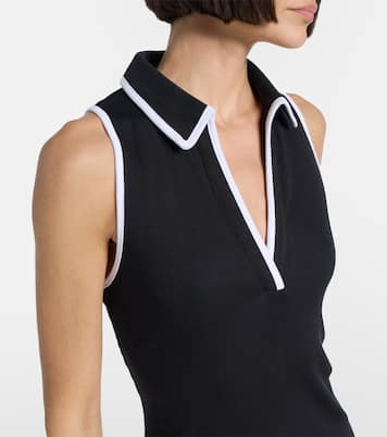 Darien cotton-blend polo dress | Veronica Beard