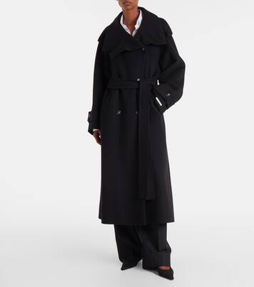 Trench-coat Yole en laine vierge | Sportmax