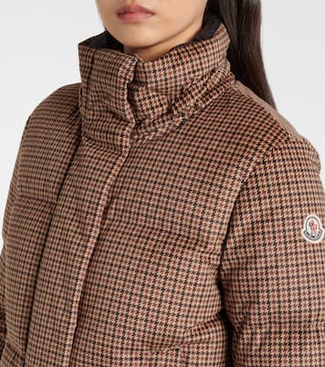 Quierzy houndstooth down jacket | Moncler