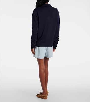 Virgin wool polo sweater | Miu Miu