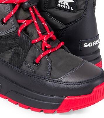 Whitney™ leather-trimmed boots | Sorel Kids