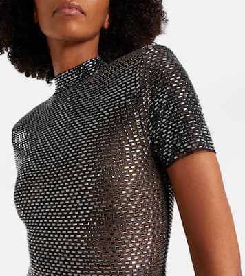 Embellished midi dress | Self-Portrait