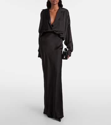 Robe aus Satin | Norma Kamali