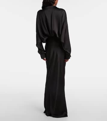 Robe aus Satin | Norma Kamali