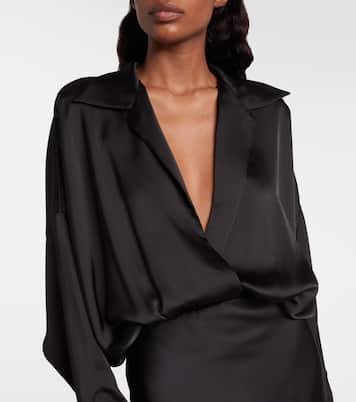 Robe aus Satin | Norma Kamali