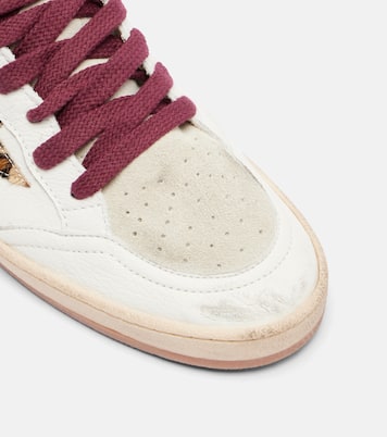 Ball Star leather and suede sneakers | Golden Goose