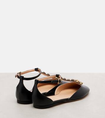 Verzierte Ballerinas Celeste aus Leder | Chloé