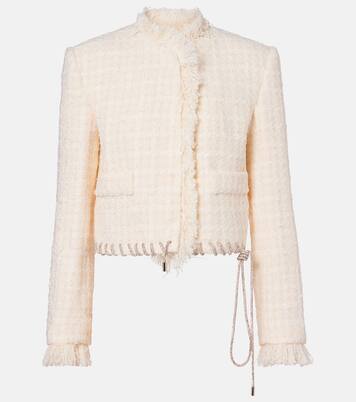 Veste en tweed à ornements | Area