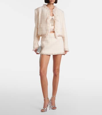 Veste en tweed à ornements | Area