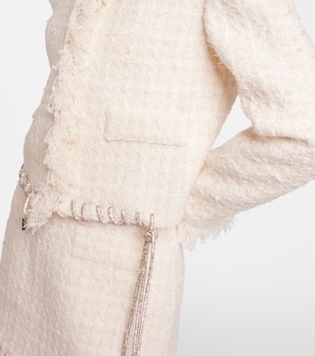 Veste en tweed à ornements | Area