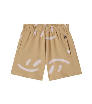 Amil printed cotton jersey shorts | Molo