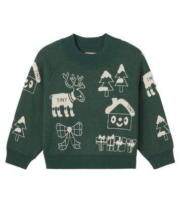 Pullover Tiny Town in misto lana | Tinycottons