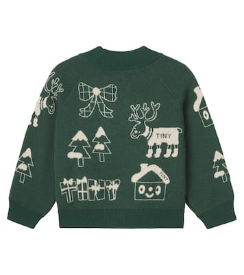 Pullover Tiny Town in misto lana | Tinycottons