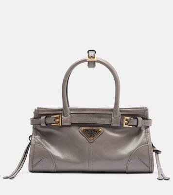 Prada Bonnie Mini leather top-handle bag  | Prada