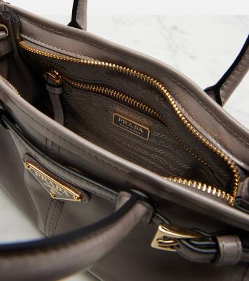 Prada Bonnie Mini leather top-handle bag  | Prada