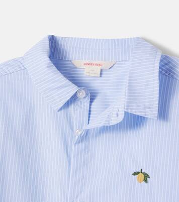 Wes striped cotton poplin shirt | Konges Sløjd