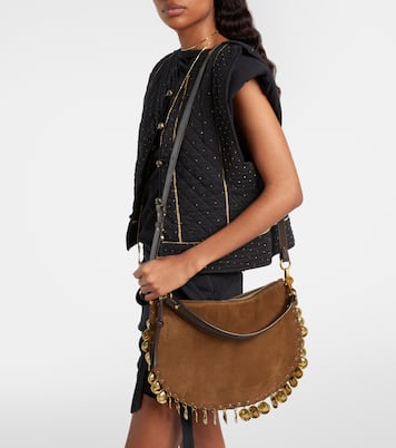 Oskan Soft Small suede crossbody bag | Isabel Marant