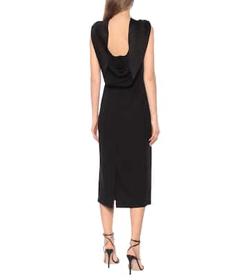 Midikleid aus Crêpe | Prada