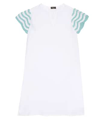 Kleid Lillie aus Leinen | Loro Piana Kids