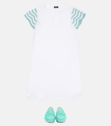 Kleid Lillie aus Leinen | Loro Piana Kids