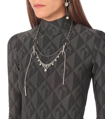 Collana con cristalli | Marine Serre
