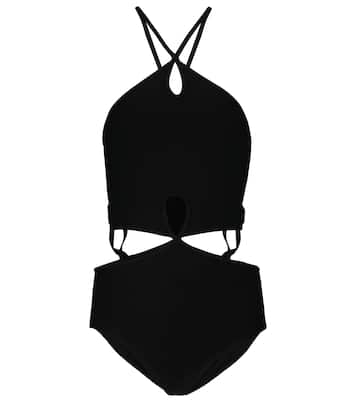 Bañador calado con cuello halter | Christopher Esber