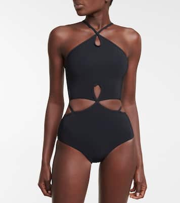Bañador calado con cuello halter | Christopher Esber
