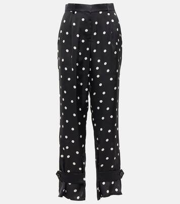 Pantalon à pois et taille haute | Sacai