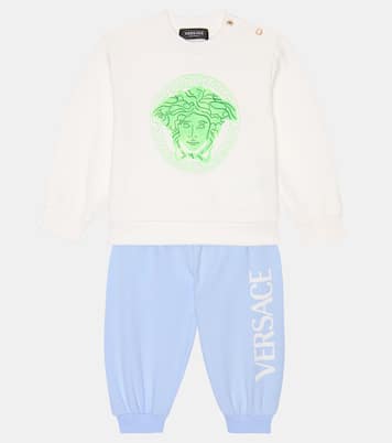 Bebé - chándal Medusa de mezcla de algodón | Versace Kids