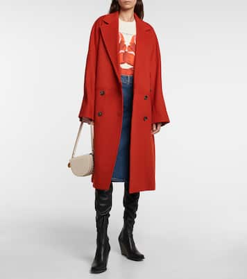 Belted wool coat | Stella McCartney