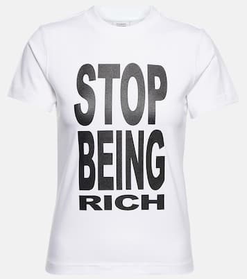 T-shirt imprimé en coton mélangé | Vetements