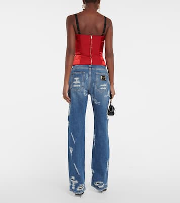 Satin corset top | Dolce&Gabbana