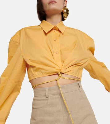 Chemise Plidao raccourcie en coton | Jacquemus