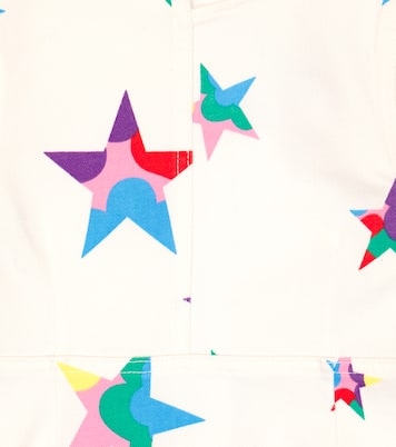 Bedrucktes Kleid aus Baumwoll-Twill | Stella McCartney Kids