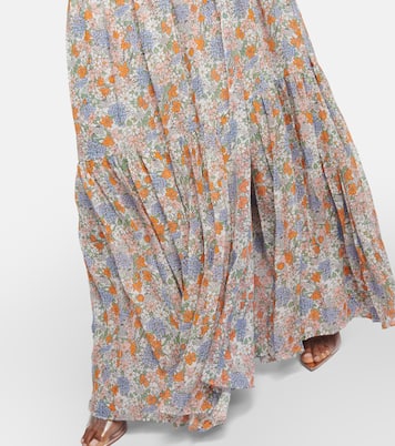 Florencia floral silk maxi dress | Veronica Beard