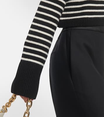 Calix striped cashmere-blend cardigan | Khaite