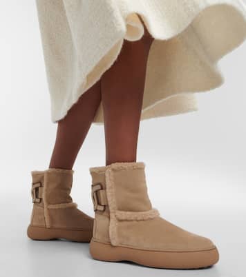 Botines de ante y borrego | Tod's