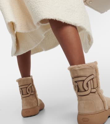 Botines de ante y borrego | Tod's