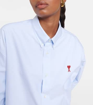 Camicia Ami De Cœur in popeline di cotone | Ami Paris