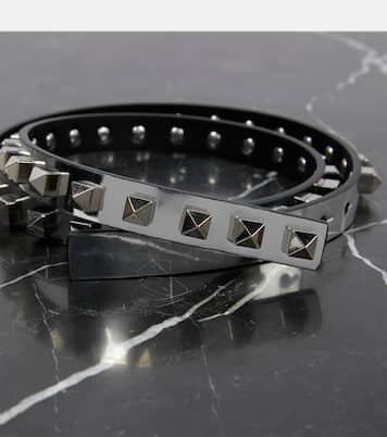 Cintura Rockstud 15 in pelle | Valentino Garavani