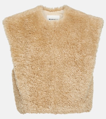 Veste sans manches Feliz en shearling synthétique | Marant Etoile