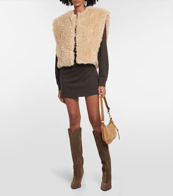 Veste sans manches Feliz en shearling synthétique | Marant Etoile