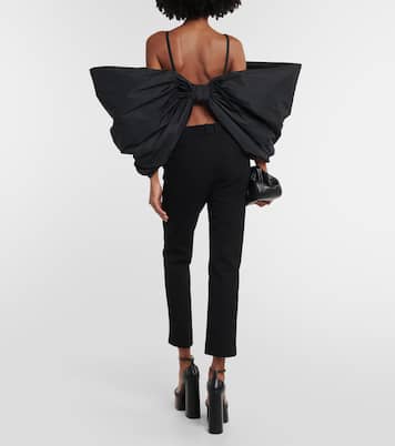 Top in taffetà con fiocco | Nina Ricci
