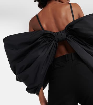 Top in taffetà con fiocco | Nina Ricci
