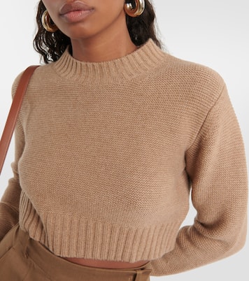 Jersey cropped Kaya de cachemir | Max Mara