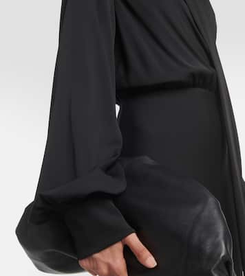 Abito midi Disegno in crêpe di seta | Sportmax