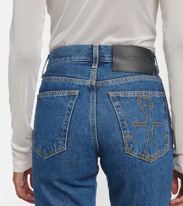 Distressed cropped jeans | JW Anderson