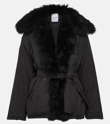 Chaqueta de plumas con borrego | Yves Salomon
