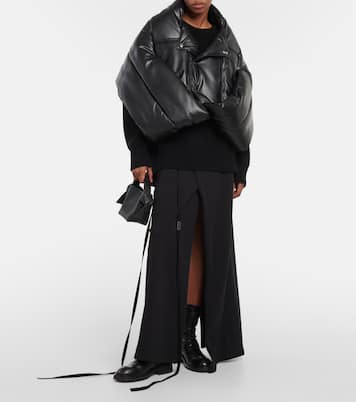 Veste bomber en cuir synthétique | Junya Watanabe